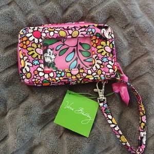 Vera Bradley Disney Just Messin Around Minnie Mouse ID Wrist Wallet